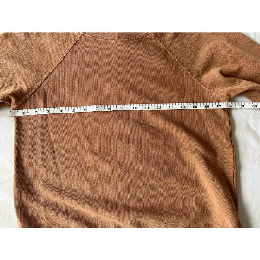 MATE the Label Organic Terry Raglan Athleisure Sweatshirt in Sedona - XS - Picture 10 of 10